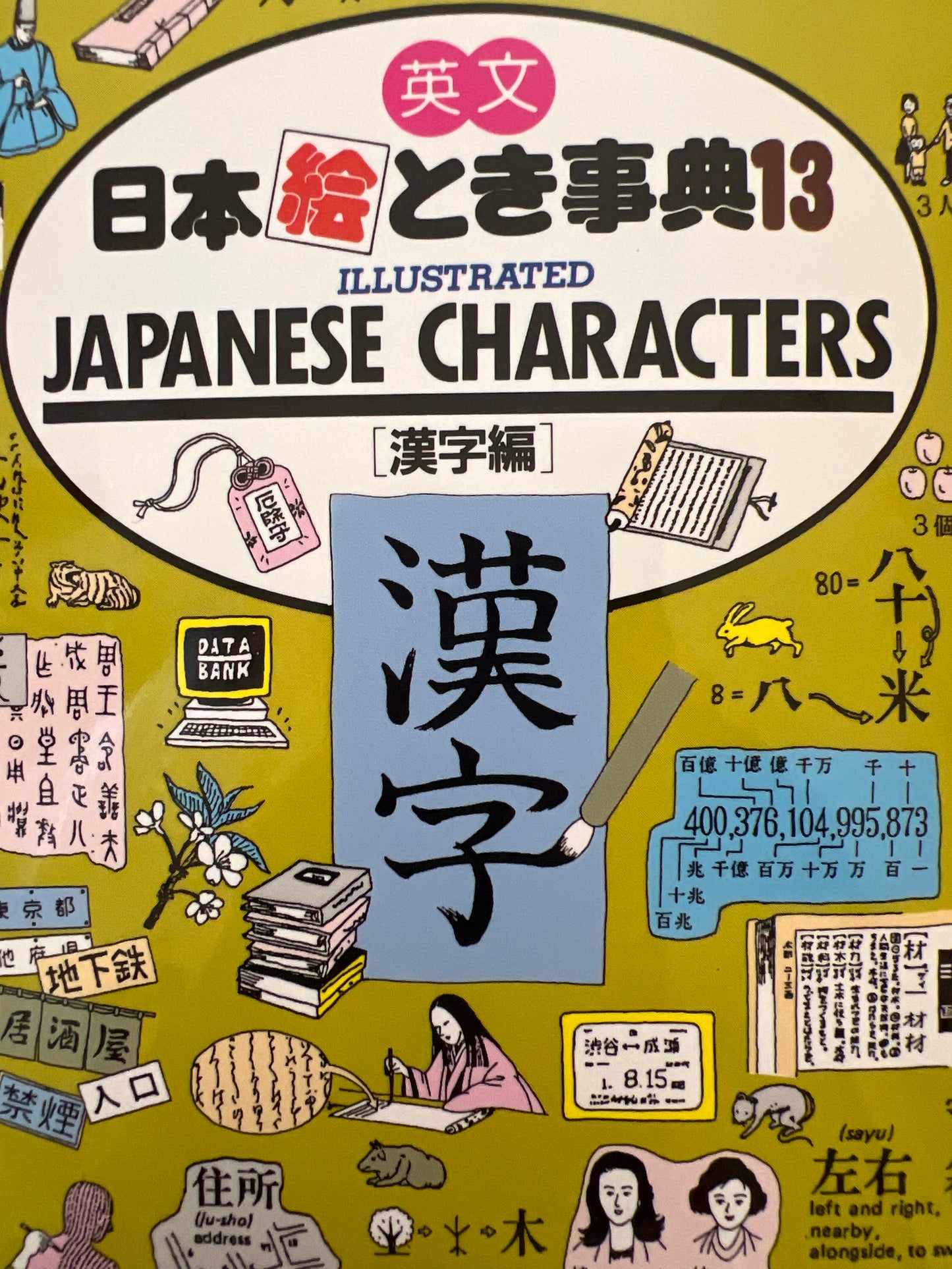 Japanese characters illustrated