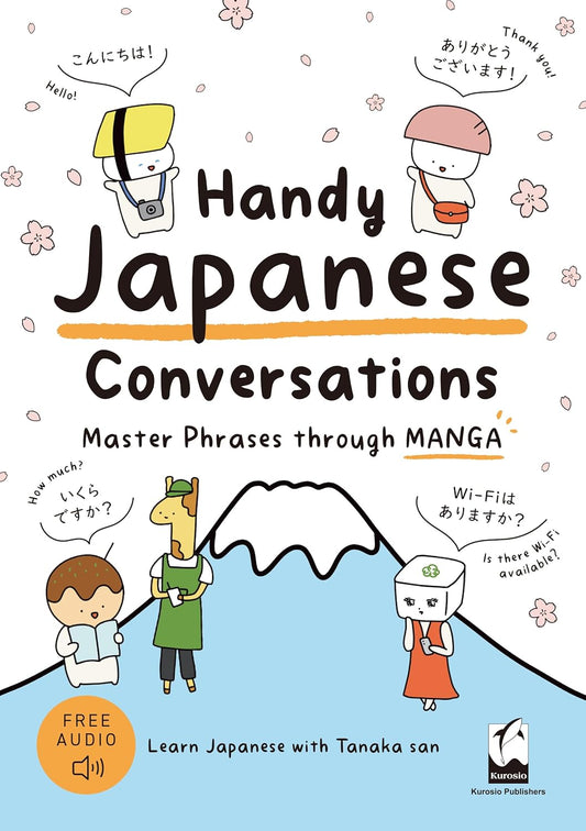 Libro de apoyo: Handy Japanese Conversations: Master Phrases through MANGA